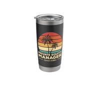 Vintage Private Equity Manager Stainless Steel Insulated Tumbler