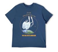Vintage Progressive Rock T-Shirt, 70s Music Inspired Graphic Tee, Soft Cotton Retro Band Shirt, Classic Album Art Style Top Navy-Style 2XL