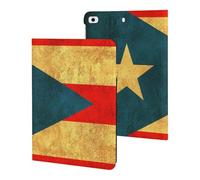 Vintage PuertoPR Flag Slim Tablet Cases Compatible with iPad Series Without Pencil Holder Protective Cover Compatible with ipad Mini 1/2/3/4/5 (7.9in)