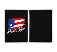 Vintage Puertorico Flag Travel Passport Wallet Credit Card Holder Cover Case Protector
