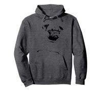 Vintage Pug Pullover Hoodie