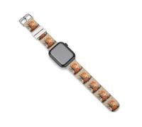 Vintage Pump-kin Scene Halloween Sports Silicone Watch Band Quick Release Waterproof Replacement Strap Compatible with IWatch 42mm/44mm