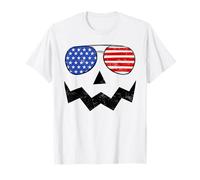 Vintage Pumpkin Face JackoLantern Jack O Lantern Halloween T-Shirt
