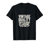 Vintage Quality Est.1984 Value Graphic T-Shirt, Men, Black, L