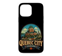 Vintage Quebec City Canada Travel Souvenir Landmark Gift Case for iPhone 13 Pro Max
