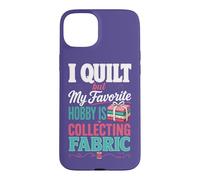 Vintage Quilting Mom Sewing Quilter Weekend Crafting Case for iPhone 15 Plus
