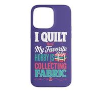 Vintage Quilting Mom Sewing Quilter Weekend Crafting Case for iPhone 15 Pro Max