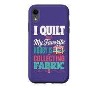 Vintage Quilting Mom Sewing Quilter Weekend Crafting Case for iPhone XR
