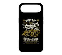 Vintage Race Car 1963 Birthday Design Case for iPhone Air