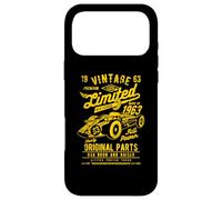 Vintage Race Car Distressed Design Case for iPhone 17 Pro Max
