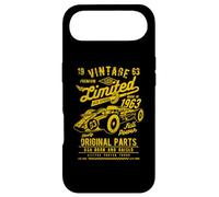 Vintage Race Car Distressed Design Case for iPhone Air