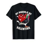 Vintage Racing Pigeons My Pigeon is My Valentine 2026 Funny T-Shirt