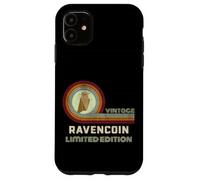 Vintage Ravencoin Limited Edition Miner/Mining Wallet RVN Case for iPhone 11