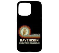 Vintage Ravencoin Limited Edition Miner/Mining Wallet RVN Case for iPhone 15 Pro Max