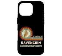 Vintage Ravencoin Limited Edition Miner/Mining Wallet RVN Case for iPhone 16 Pro