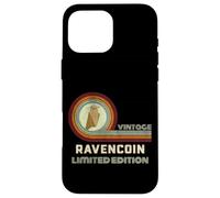 Vintage Ravencoin Limited Edition Miner/Mining Wallet RVN Case for iPhone 16 Pro Max