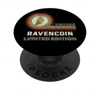 Vintage Ravencoin Limited Edition Miner/Mining Wallet RVN PopSockets Adhesive PopGrip