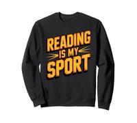 Vintage READING MY SPORT Literacy Specialist Cardio Educator Sweatshirt