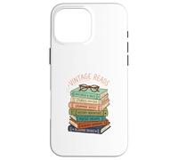 Vintage Reads Mysteries Tales Stories Grammar History Poetry Case for iPhone 16 Pro Max