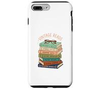 Vintage Reads Mysteries Tales Stories Grammar History Poetry Case for iPhone 7 Plus/8 Plus