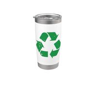 Vintage Recycle Symbol Stainless Steel Insulated Tumbler