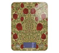 Vintage Red Roses William Morris Pattern calorie counting food scale for diet 11lb/0.18oz, 5kg/5g accurate small scales digital gram and oz with 4 unit for roasting roasting bascula digital de peso