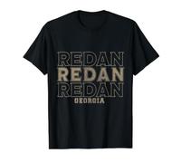 Vintage Redan Georgia Value Graphic T-Shirt, Men, Black, XL
