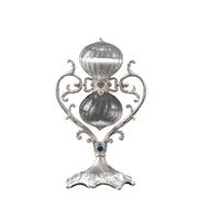 Vintage Refreshing Style Glass Hourglass Timer 30/60 Minutes Creative Zinc Alloy Craftwork Home Decor Accessory Gifts for Kitchen(Color 4,30min)