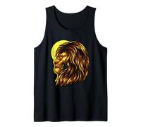Vintage Reggae Jamaica Rastafari Lion T-Shirt Tank Top