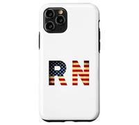 Vintage Registered Nurse RN USA Flag, Cool Nursing Student Case for iPhone 11 Pro