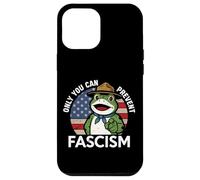 Vintage Resist Frog Only You Can Prevent Fascism Case for iPhone 12 Pro Max
