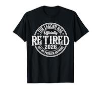 Vintage Retired 2026 Not My Problem Anymore Retirement 2026 T-Shirt