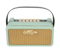Vintage Retro 15 Guitar Amplifier VMA15GR - 15W DSP Combo Amp in Mint Green | 4 Built-In Effects, 8 Simulated Amp Voices | USB & Smartphone Recording | Compact Practice & Studio Amp