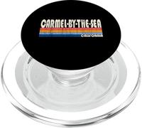Vintage Retro 70s 80s Style Hometown of Carmel-by-the-Sea, C PopSockets PopGrip for MagSafe