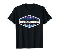 Vintage Retro 70s 80s Wisconsin Dells WI Travel Souvenir T-Shirt