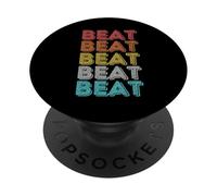 Vintage Retro Beat PopSockets Adhesive PopGrip