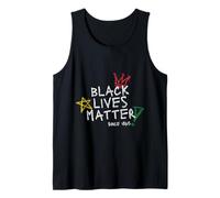 Vintage Retro Black Lives Matters Since 1865 Juneteenth Tank Top