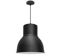 Vintage Retro Black Pendant Ceiling Light Large Barn Loft Style Bell Lamp Shade M0148-F