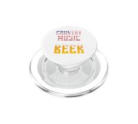 Vintage Retro Country Music And Beer That's Why I'm Here PopSockets PopGrip for MagSafe