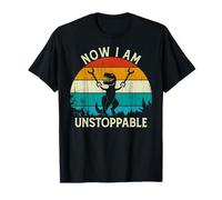 Vintage Retro Funny Trex Dinosaur Now I'm Unstoppable T-Rex T-Shirt