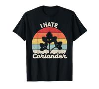Vintage Retro I Hate Coriander T-Shirt