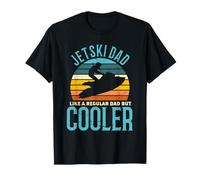 Vintage Retro Jet Ski Dad Like A Regular jetski apparel Dad T-Shirt