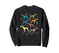 Vintage Retro Mid-Century Modern Style Pointer Dogs Sweatshirt
