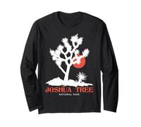 Vintage Retro National Park Outdoor Camping Joshua Tree Long Sleeve T-Shirt