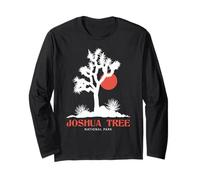 Vintage Retro National Park Outdoor Camping Joshua Tree Long Sleeve T-Shirt