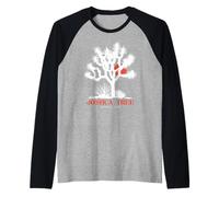 Vintage Retro National Park Outdoor Camping Joshua Tree Raglan Baseball Tee