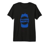 Vintage Retro Pepsi Soda Can Logo Graphic PAPL1432 Premium T-Shirt