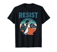 Vintage Retro Resist Minnesota Common Loon Bird T-Shirt