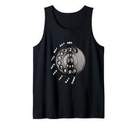 Vintage Retro Rotary Dial Telephone DIY Halloween Costume Tank Top