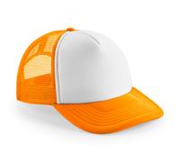 Vintage Retro Snapback Trucker Baseball Cap Padded Front and Peak Mesh Back Hat